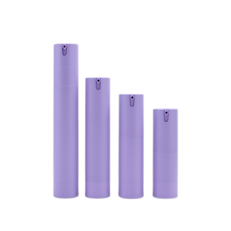 10ml 15ml 20ml 30ml U Şekilli Presleme Mor Kozmetik Havasız Şişe