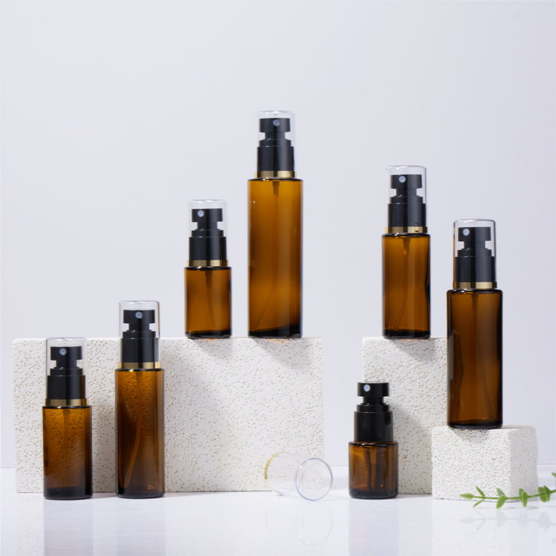 20ml 30ml 40ml 50ml 60ml 80ml 100ml Amber Cam Sprey Şişesi